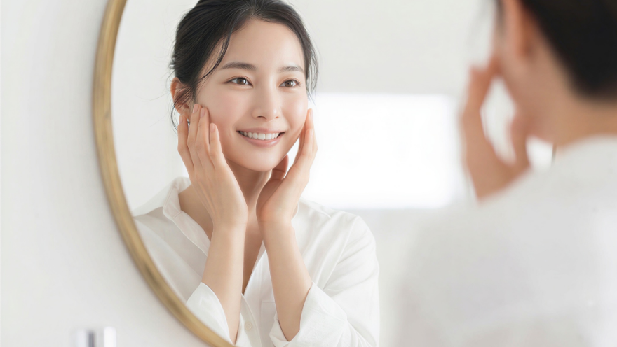 작은 얼굴 만드는 미소 거울 아세요